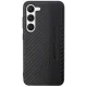 Mercedes AMG Carbon Stripe & Embossed dėklas Samsung Galaxy S23 (S911), juodas