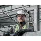 Apsauginiai akiniai uvex i-works, skaidrūs lęšiai, antracito ir mėlyna