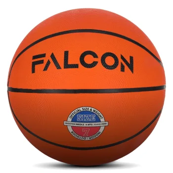 Krepšinio kamuolys 4Fizjo Falcon, 7 dydis, oranžinis