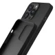„3mk Silicone Case“ dėklas, skirtas „iPhone 16 Pro Max“, juodas