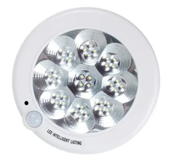 LED Ceiling Light with Motion Sensor ZD55A, 8W, 1300lm