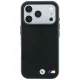 BMW M Tire Track Metal Logo MagSafe dėklas iPhone 17 / 18 Pro Max, juodas