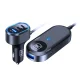 3mk dvigubas automobilinis įkroviklis 135W PD QC PPS (USB-C + USB-A), juodas