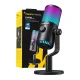 Žaidimų mikrofonas Maono DM30RGB, juodas