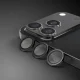 Etteri kameros apsauginis stiklas iPhone 17 Pro / 17 Pro Max, juodas