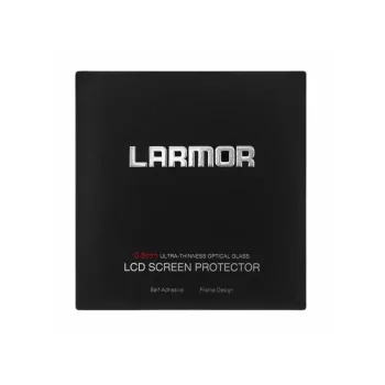 LCD ekrano apsauginis stiklas GGS Larmor kamerai Nikon D500, 0.3 mm, 8H