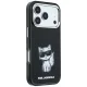 Karl Lagerfeld IML Choupette Body Sketch MagSafe dėklas iPhone 17/18 Pro Max, juodas
