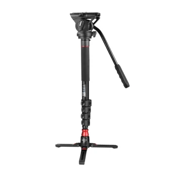 Neewer GM76 monopodas-trikojis su vaizdo galvute, 179 cm, iki 6 kg