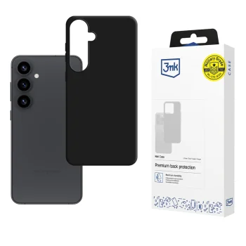 3MK Protection Matt Case dėklas Samsung Galaxy S25, juodas