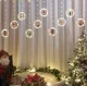 LED kalėdinė girlianda Žiedai su figūrėlėmis, 3m