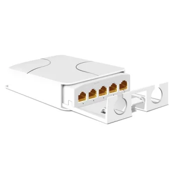 PoE plėtiklis-komutatorius 4x Gigabit PoE + 1x Gigabit PoE Uplink, 90W