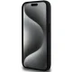BMW Perforated Tricolor Line dėklas telefonui iPhone 15 Pro, juodas