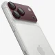 Spigen Optik Pro XL Glas.tR EZ Fit kameros apsauginis stiklas iPhone 18 Pro, Dark Cherry
