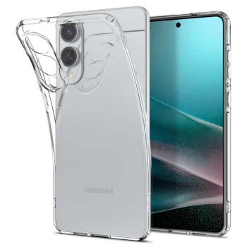 Spigen Liquid Crystal dėklas Samsung Galaxy S25 Edge, skaidrus