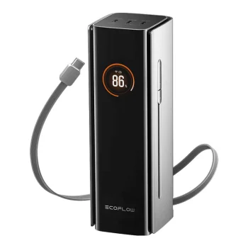 Išorinė baterija EcoFlow RAPID Pro 300W, 27650mAh, sidabrinė