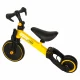 TRIKE FIX MINI vaikiškas triratukas su pedalais 3in1, geltonas