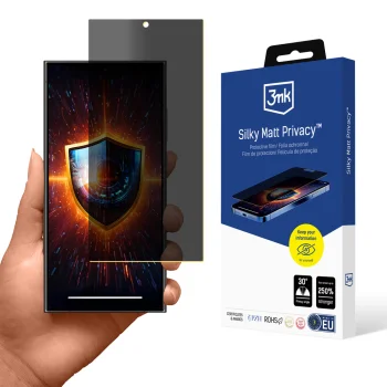 Apsauginė plėvelė 3mk Silky Matt Privacy skirti Samsung Galaxy S24 Ultra