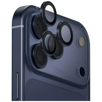 Uniq Optix Aluminum Camera Lens Protector  iPhone 17 Pro / iPhone 17 Pro Max with Applicator - Navy Blue