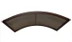 Arkadinis stogelis STARKEDACH R-160, 160x100x35 cm, rudas