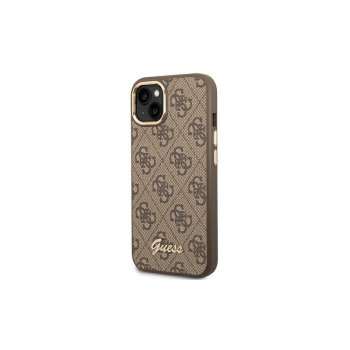 Guess GUHCP14XHG4SHW iPhone 14 Pro Max dėklas, rudas