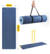 4Fizjo 997 TPE Yoga and Fitness Mat 180x60x1 cm, Navy Blue