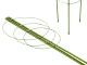 Augalų atrama su 3 žiedais 120 cm DIVODV
