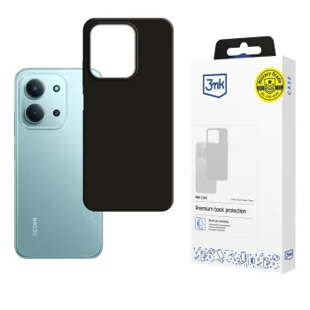 3mk Matt Case dėklas Xiaomi Redmi 15C telefonui, juodas