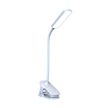 LED skaitymo lempa su spaustuku Wozinsky VT-02, 5W, 100 lm, 6000K, balta