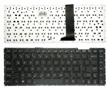 Klaviatūra Asus A450V, X450VB, X450C nešiojamiems kompiuteriams, juoda