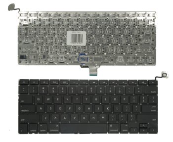Extra Digital klaviatūra Apple MacBook Pro 13" A1278 (2009-2012), US, juoda