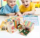 Jumbo Wooden Craft Sticks for DIY Projects 50 pcs, Colored