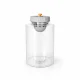 Gravity Pet Feeder and Water Dispenser 2-in-1 for Cats and Dogs, Gray White