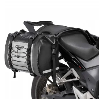 Vandeniui atsparus motociklo krepšys Rockbros AS-010BGR, pilkas