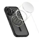 Dėklas iPhone 17 telefonui Tech-Protect MagCam MagSafe, matinis juodas