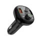 Tech-Protect CC06 automobilinis įkroviklis su FM siųstuvu, 72W, juodas