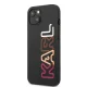 „Karl Lagerfeld Multipink Brand“ dėklas „iPhone 13 mini“ telefonui, juodas