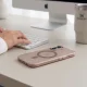 Tech-Protect MagZero MagSafe dėklas telefonui iPhone 17, rusvas matinis
