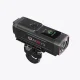 AKEEYO 730Pro 4K vaizdo registratorius ir sporto kamera dviračiams bei motociklams, juoda