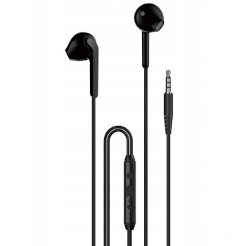 Dudao X3 į ausis įstatomos ausinės, laidinės, 3.5mm mini jack, juodos