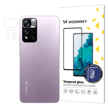 Wozinsky kameras apsauginis stiklas Xiaomi Redmi Note 11 Pro+, 9H grūdintas stiklas