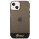 Guess Translucent dėklas, skirtas iPhone 14 Plus 6.7\", juodas