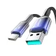Joyroom S-A42 USB-A į USB-C laidas, 3A, 1.2m, juodas