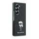 Karl Lagerfeld Saffiano Ikonik Pin dėklas telefonui Samsung Galaxy Z Fold 6, juodas
