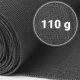 Plonos šešėliavimo tinklas 1.5x50m 110g/m² su 50 spaustukų, pilkas