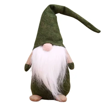 Christmas Gnome BQ67B, 45 cm, Green