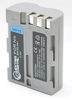 Extra Digital akumuliatorius Nikon EN-EL3e kameroms, 2250 mAh