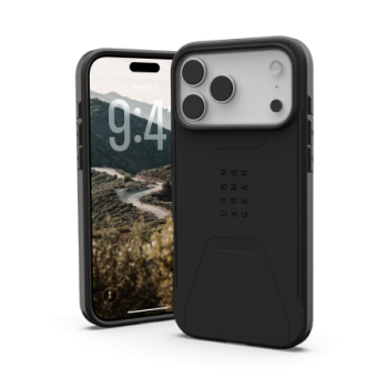 UAG Civilian MagSafe dėklas iPhone 17 Pro Max telefonui, juodas