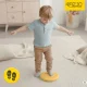 4FIZJO SensoKID vaikiškas sensorinis pusiausvyros diskas, 18,5 cm, geltonas