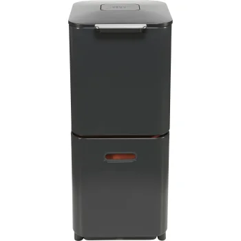 Rūšiavimo šiukšliadėžė Joseph Joseph Totem Compact 40 L, pilka