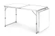 Sulankstomas kempingo stalas Multigarden, baltas, 180x60 cm